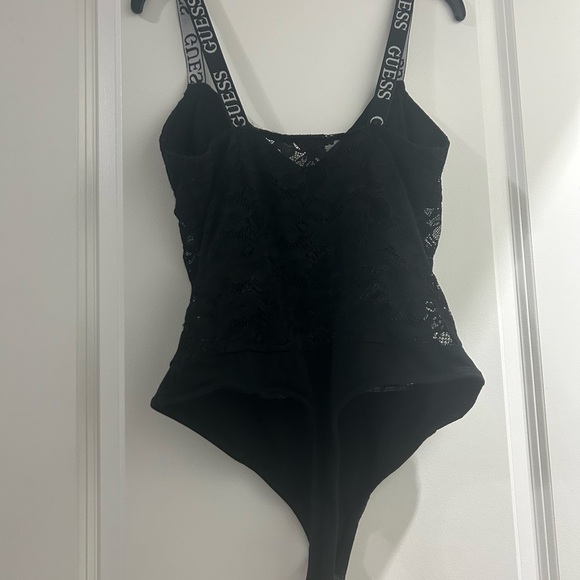 Guess Black Lace Bodysuit size small - Picture 3 of 5